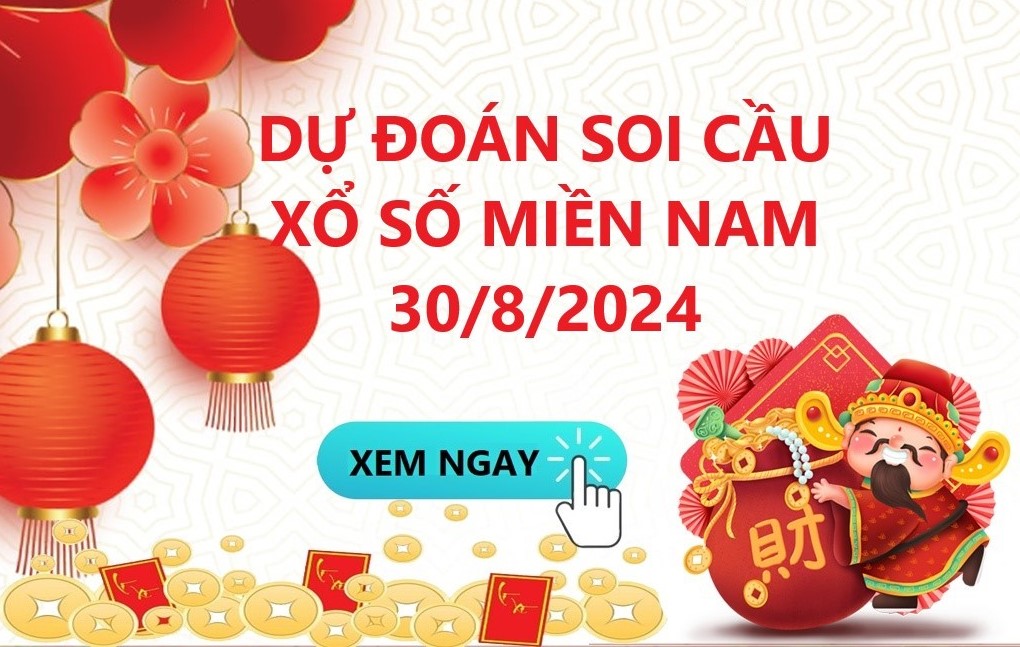 Soi Cầu XSMN 30/8/2024